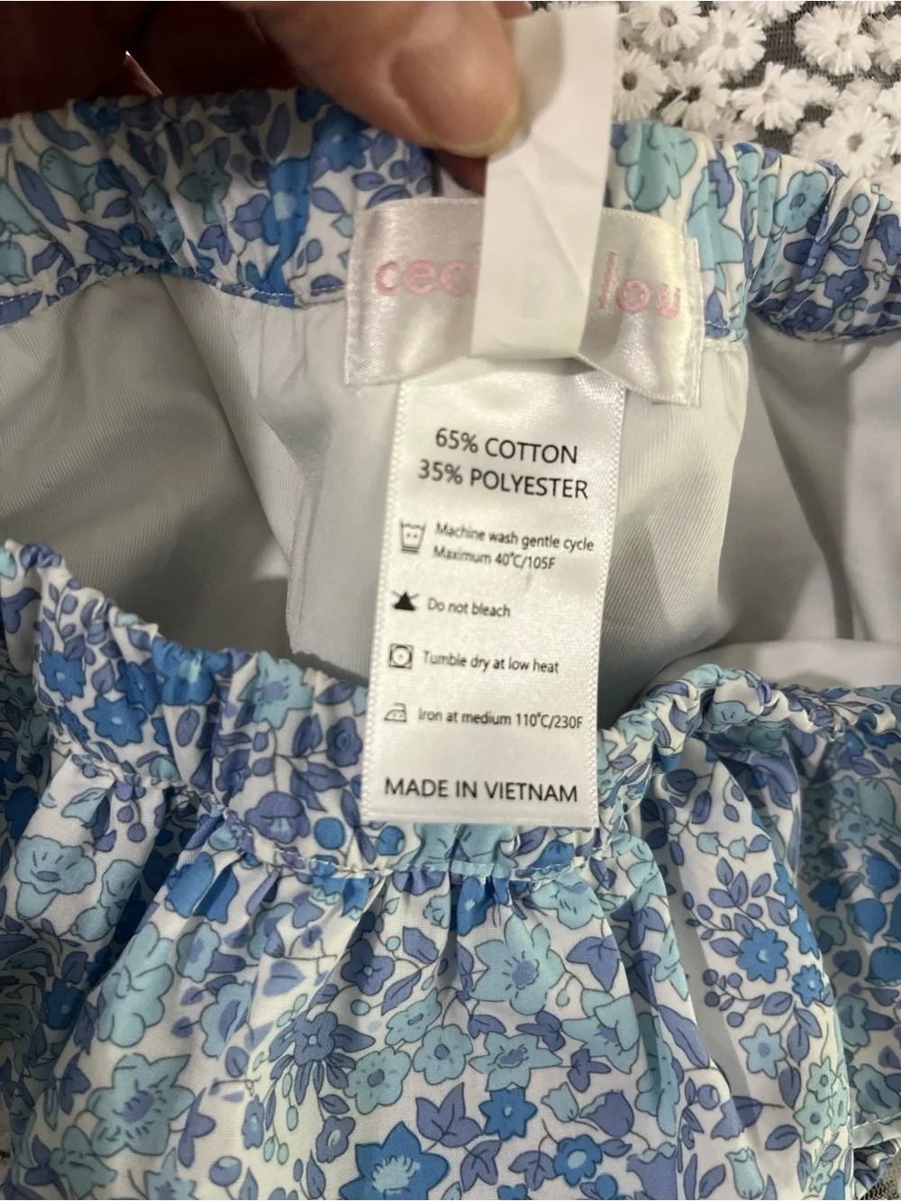 Cecil and Lou Floral Ruffled Swim Bottom - Picture 11 of 13